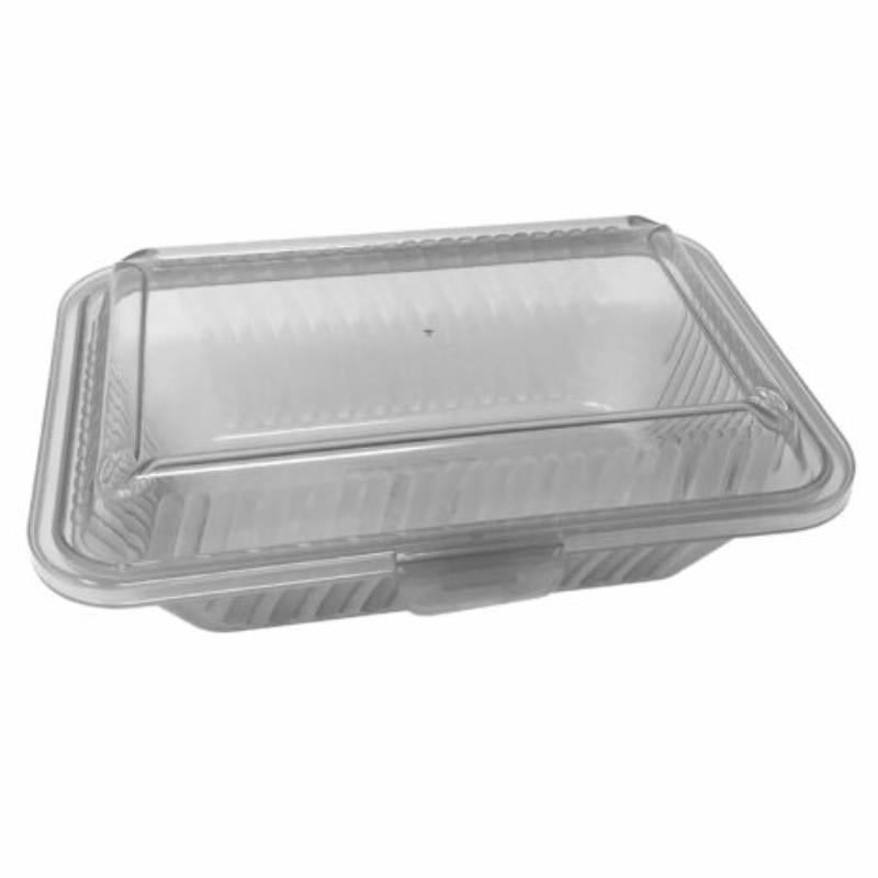 Picture of Winco EC-19-CL 8 x 5.5 x 2.75 in. Polypropylene Clear Food Reusable Container, G.E.T. Eco-Takeouts