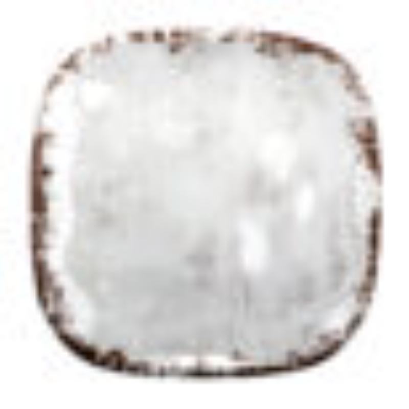 Picture of Winco SCS-9-FM 9.5 in. Melamine Square Dinner Plate, G.E.T. French Mill