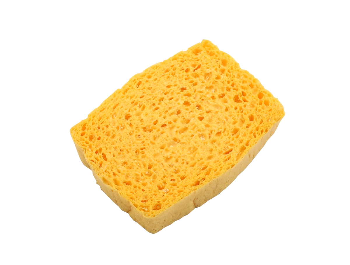 Picture of Winco BIOSPG12 Biodegradable French Pop-Up Sponge - Expands to Full Size When Wet Approx 4.25 x 3.25 x 1 in. - Pack of 12