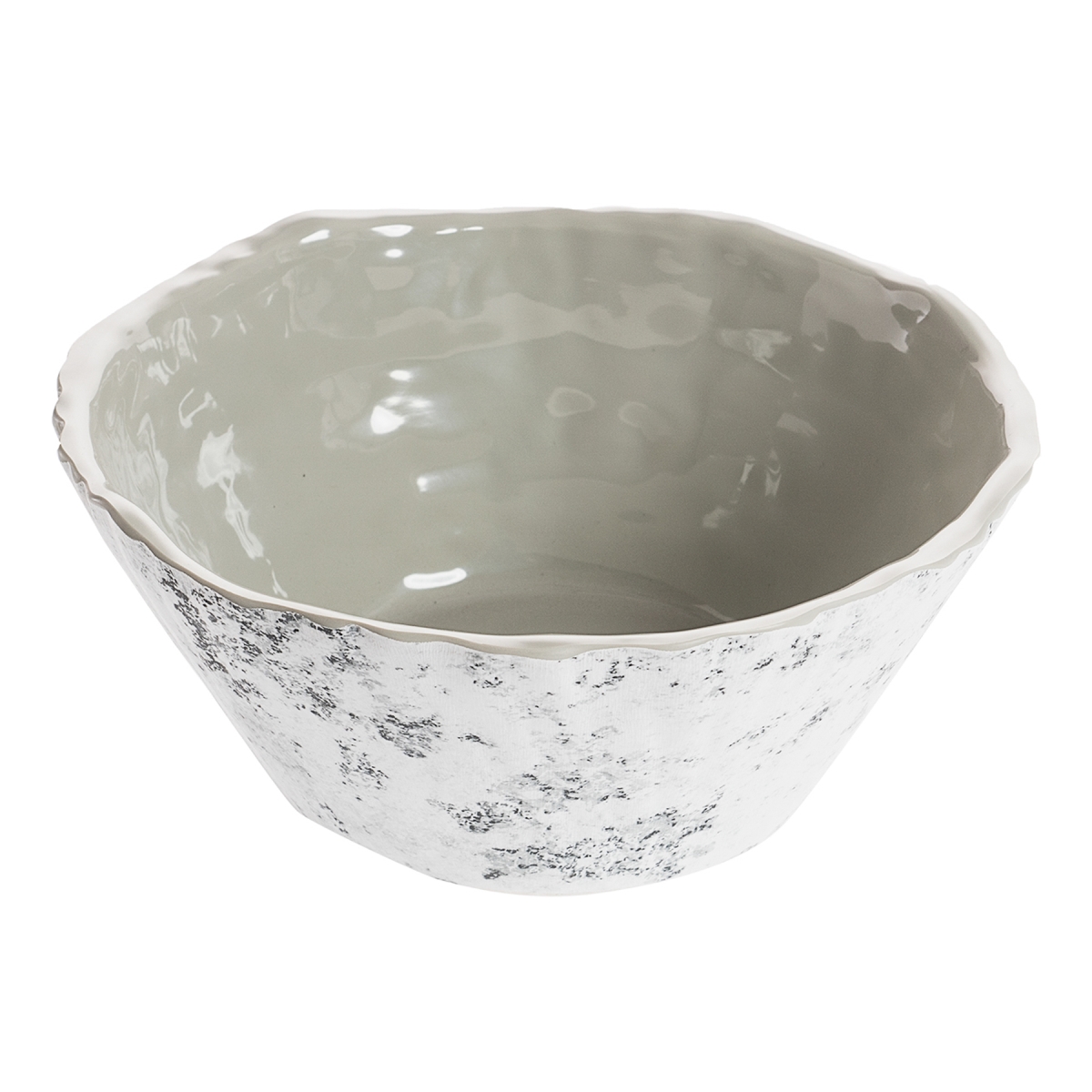 Picture of Winco END206 40 oz Endure Pebble Trunk Melamine Bowl - Small - 7.25 x 7.25 x 3.75 in. - G.E.T, Cheforward - Each 12
