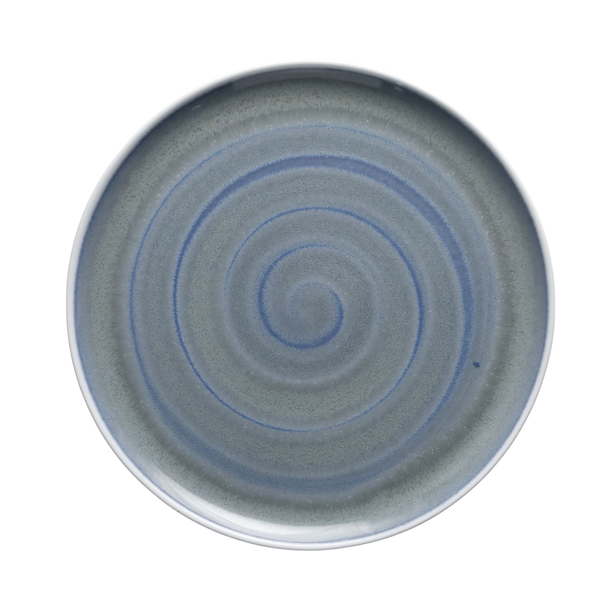 Picture of Winco PA1002712812 Coupe Plate - 11 in., Aqua Artic, 11 x 11 x 0.9 in. - G.E.T, Corona - 1 Dozen