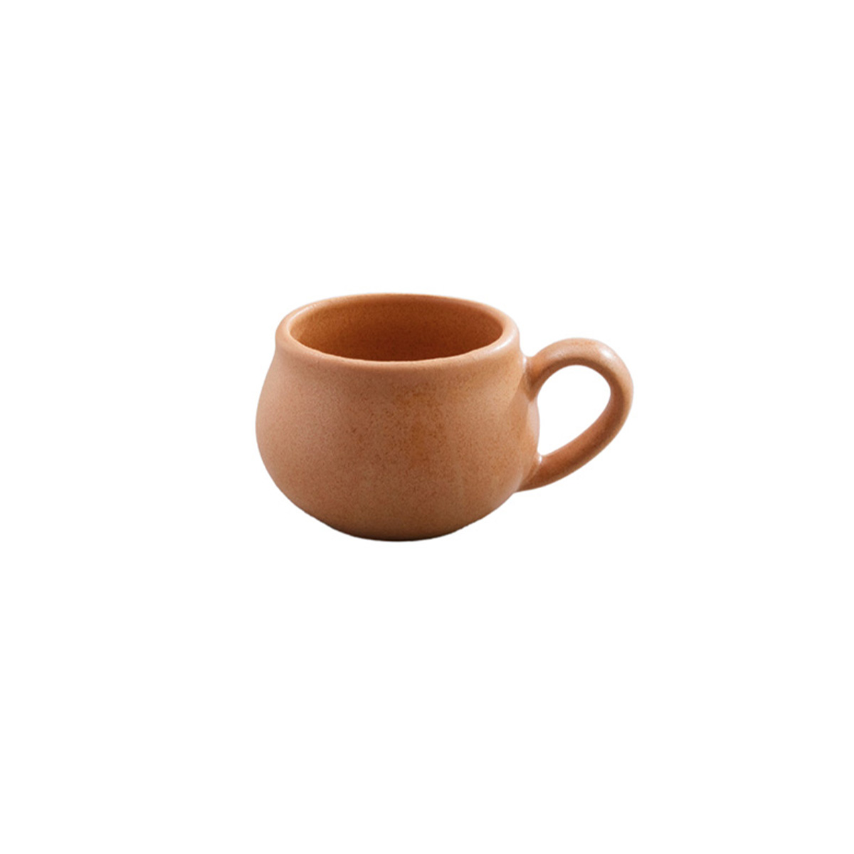 Picture of Winco PA1930404312 Rustic Tea Cup, Corona Cosmos Mars Beige - 1 Dozen