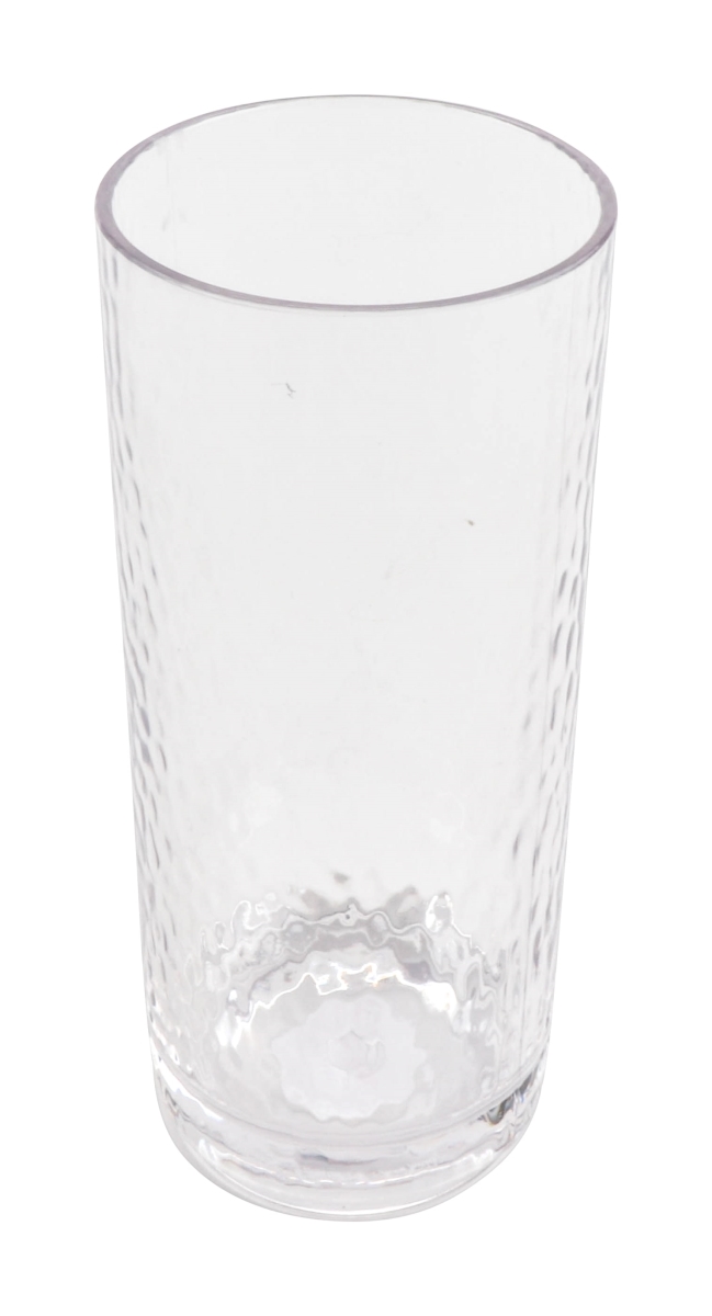 Picture of Winco HM-14CN-CL 14Z. San Clear Collins Cup - 14.5 oz Rim Full - 2.63 in. Top Dia., 6.42 in. Tall - G.E.T. Hammered - 2 Dozen