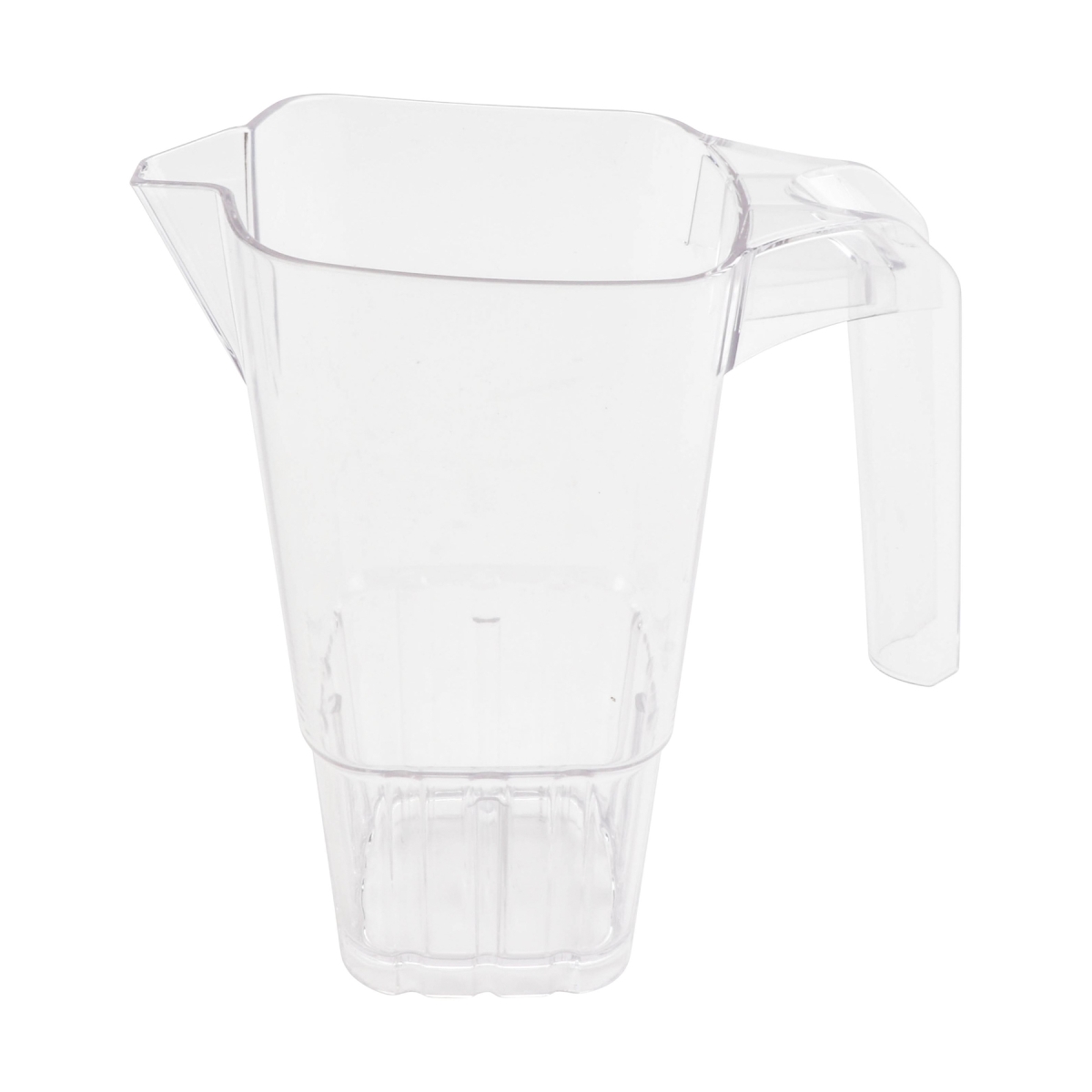 Picture of Winco BP-64-CL 64 oz Clear San Plastic Stackable Pitcher 8.1 x 4.5 x 9.5 in. G.E.T, Pitchers & Decanters - 1 Dozen