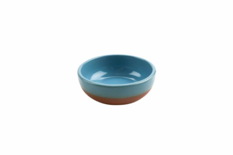 Picture of Winco SH.AZC-0613RBLU 16.9 oz Stone Heart Blue Terracotta Deep Bowl, 5.11 x 1.73 in., G.E.T., Cheforward
