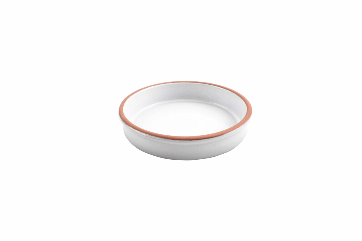 Picture of Winco SH.BL-0117SAWHT 16.9 oz Stone Heart White Terracotta Casserole, 6.69 x 1.37 in. - G.E.T, Cheforward - Each 14