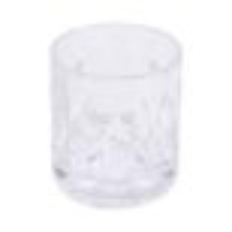 Picture of Winco DM-10R-CL 10 oz - 10.55 oz Rim-Full - 3.17 in. Dia. Rocks, 3.58 in., G.E.T. Fitzgerald - Clear