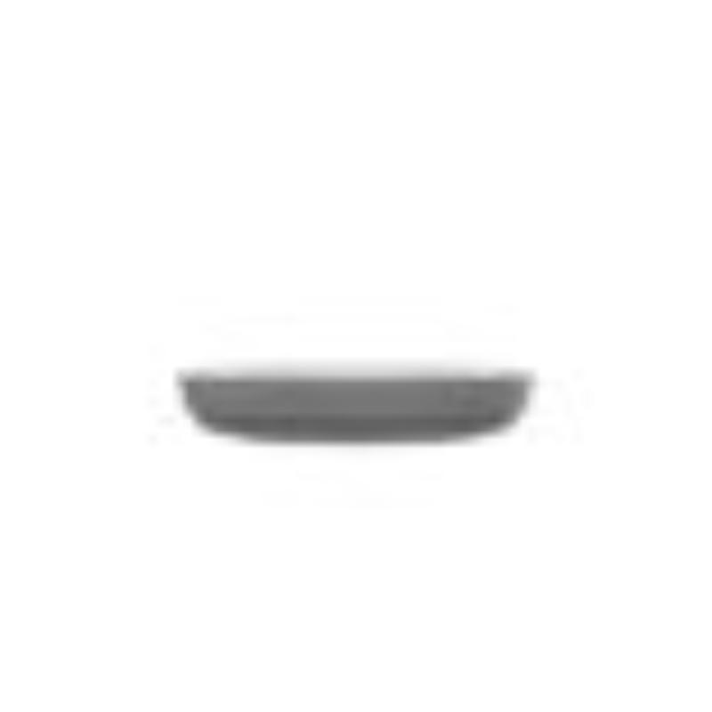 Picture of Winco RP-2-5-WM-GRM 5 in. Stackable Round Melamine Dinner Plate, White Matte Inside & Grey Matte Outside, G.E.T. - Roca Balance