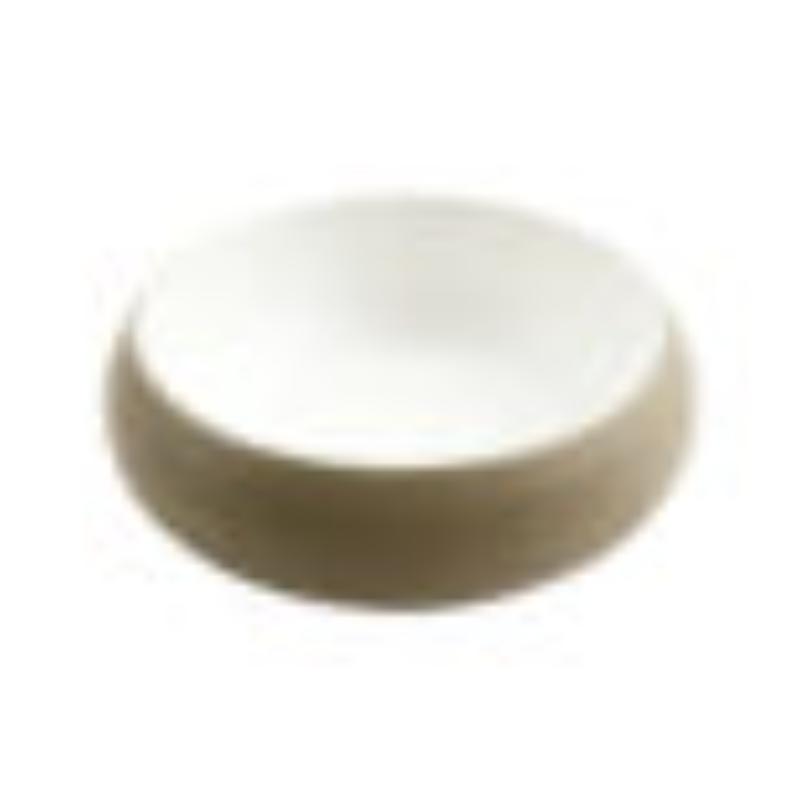 Picture of Winco 31079-TOH-SND 28 oz Hatch Touch of Honey Interior & Sandstone Exterior Melamine Bowl, 7.2 x 7.2 x 2.3 in., G.E.T., Cheforward