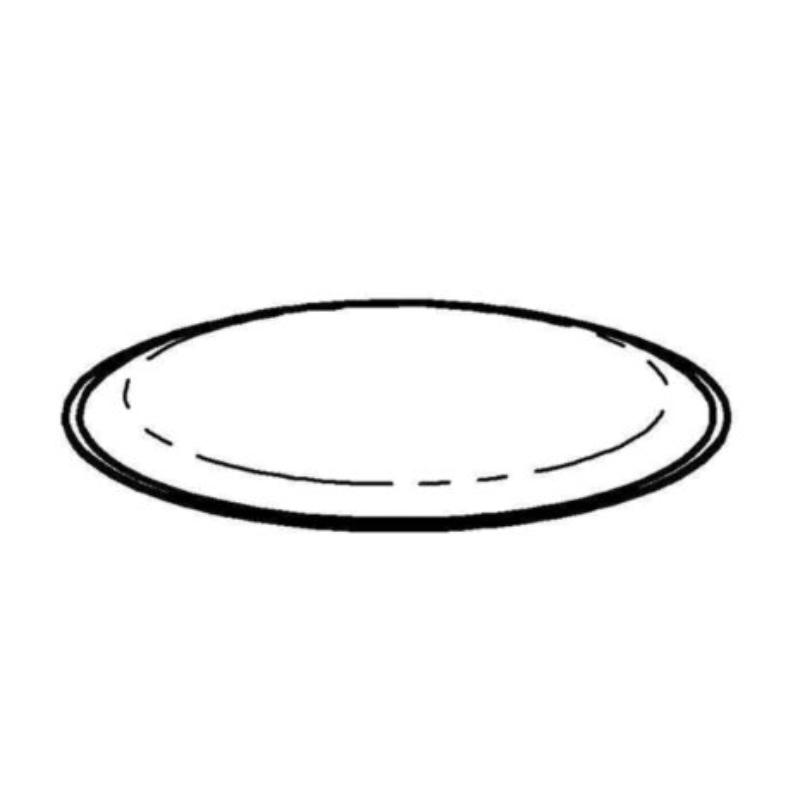 Picture of Winco 3255850 Replacement Cooling Pack for Cold Food Display Sets - Frilich 3KU016 - White