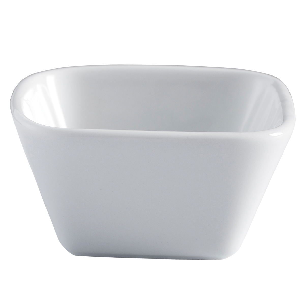 Picture of Winco PA1101977024 3.2 oz Bright White Porcelain Sauce Bowl, 3 x 3 in., Corona Zen - 2 Dozen