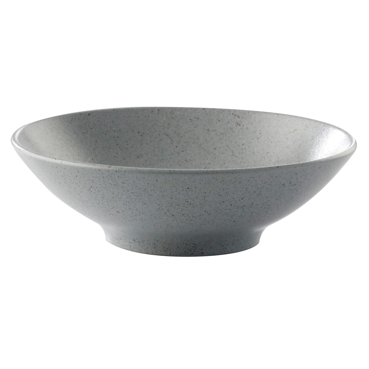 Picture of Winco PA1944923224 18.4 oz Speckled Grey Reactive Glaze Porcelain Bowl, 7.25 in. Dia., Corona Cosmos Moon - 2 Dozen
