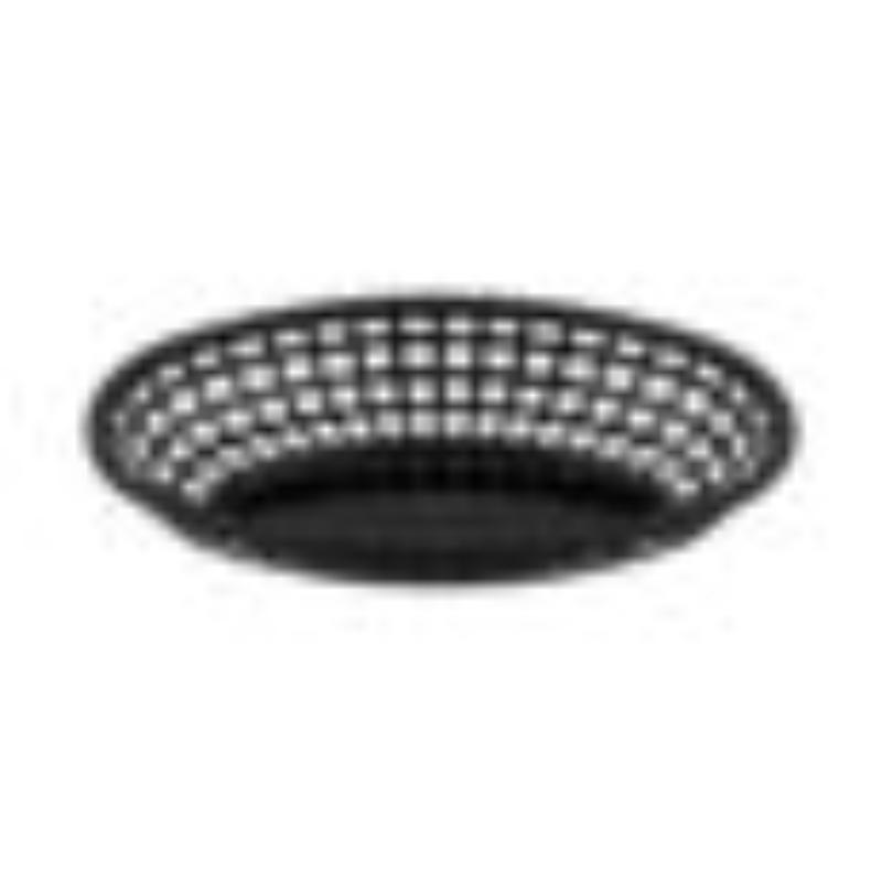 Picture of Winco OB-938-BK 9.5 x 6 in. Oval Basket, 2 in. Deep - Black