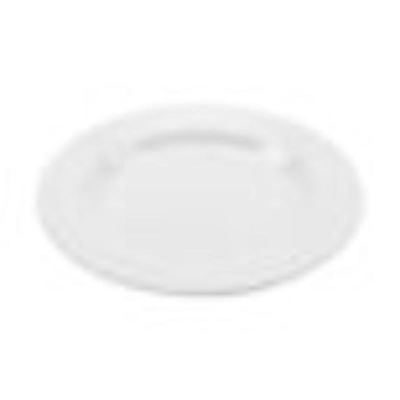Picture of Winco PT-9-MN-W 9 in. Textured Rim Plate - White