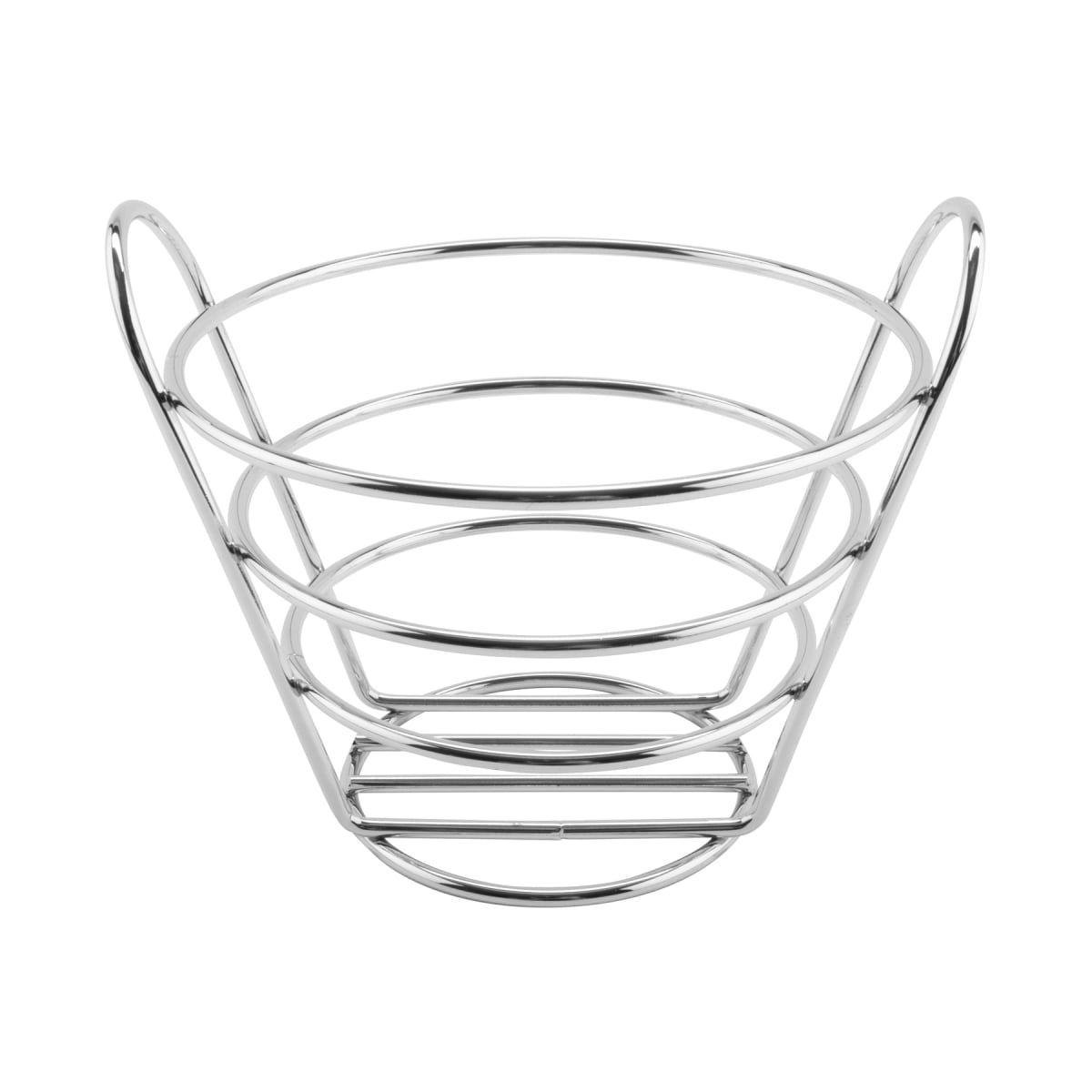 Picture of Winco 4-22782 6.25 in. Round Bucket Basket, 4.25 in. Tall - Chrome - Each 12