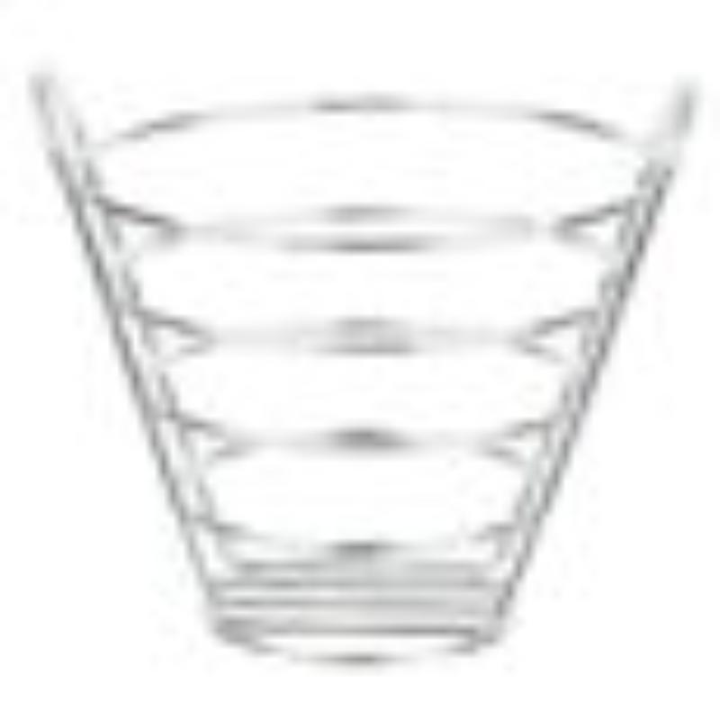 Picture of Winco 4-22788-M 9 in. Round Bucket Basket, 8.5 in. Tall - Chrome