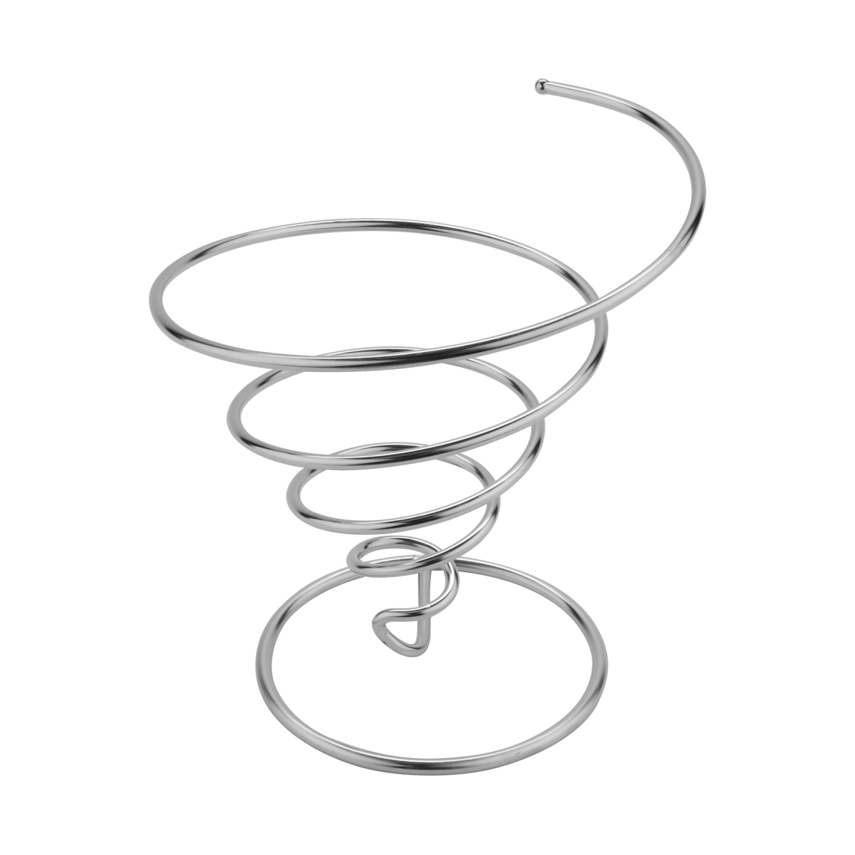 Picture of Winco 4-88807 Fry Cone, 7 in. Dia., 7 in. Tall - Stainless Steel - Each 12