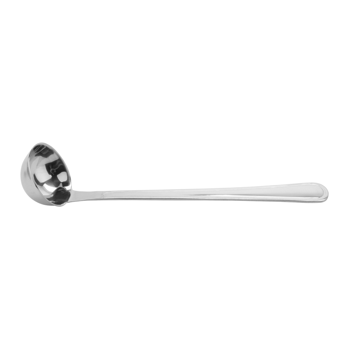 Picture of Winco BSRIM-07 9.5 in. 1.05 oz Stainless Steel Ladle with Mirror Finish - Each 12