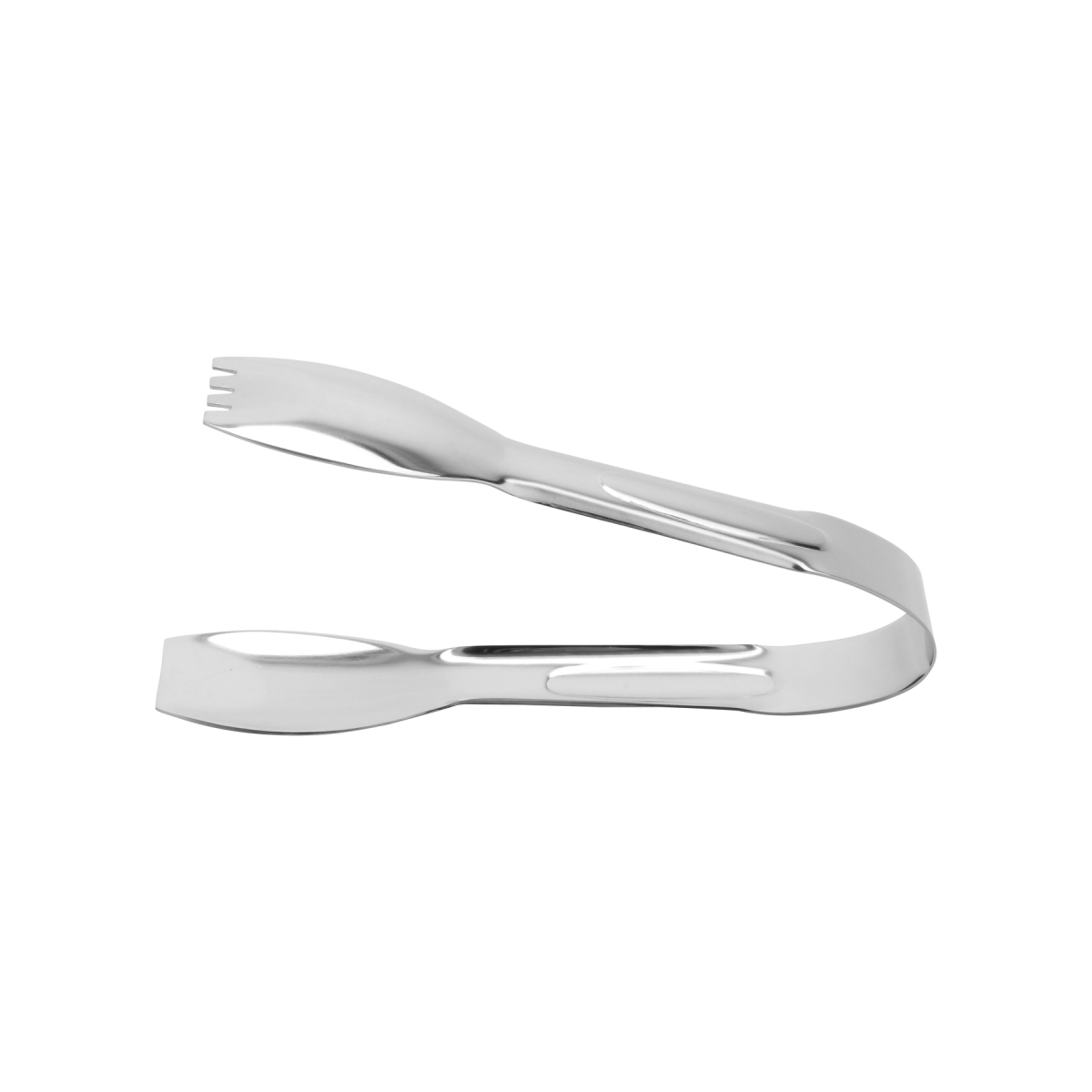 Picture of Winco BSRIM-09 6 in. Stainless Steel Salad Tong with Mirror Finish - Each 12