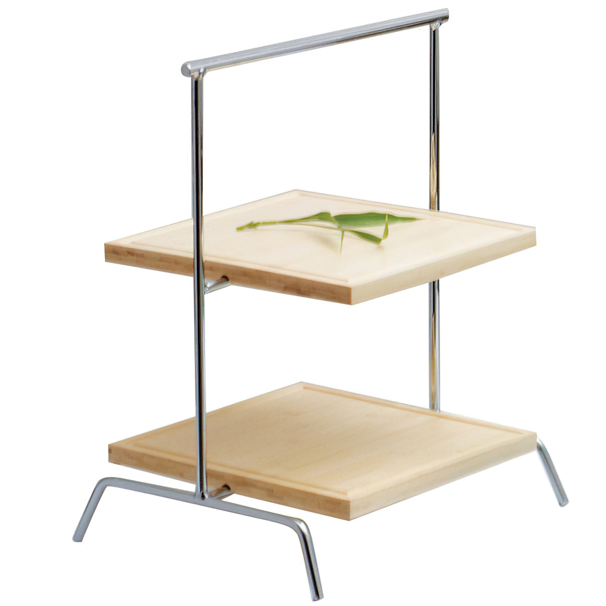 Picture of Winco IR-408C 15.75 x 12 in. Chrome 2-Tier Riser, 19 in. Tall