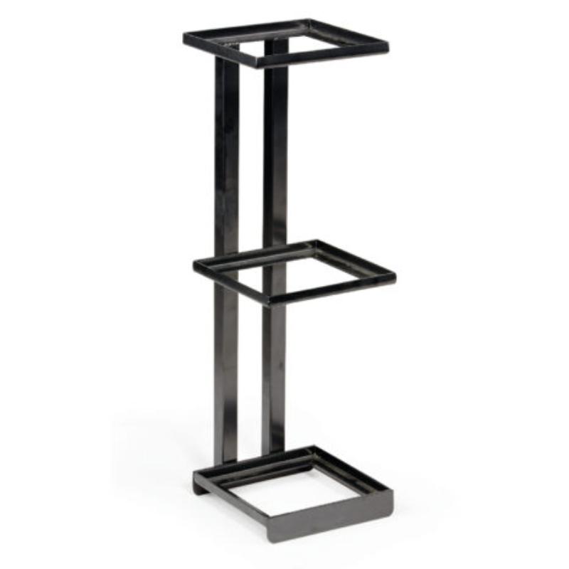 Picture of Winco MTS-20S-MG 6.25 in. Square 3-Tier Merchandiser Stand, 20.5 in. Tall - Metal Grey