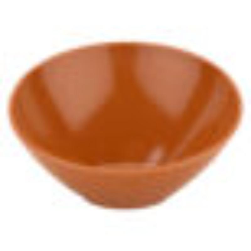 Picture of Winco B-788-PK 16 oz - 28.5 oz Rim-Full, 8 in. Cascading Bowl, 3.25 in. Deep - Pumpkin