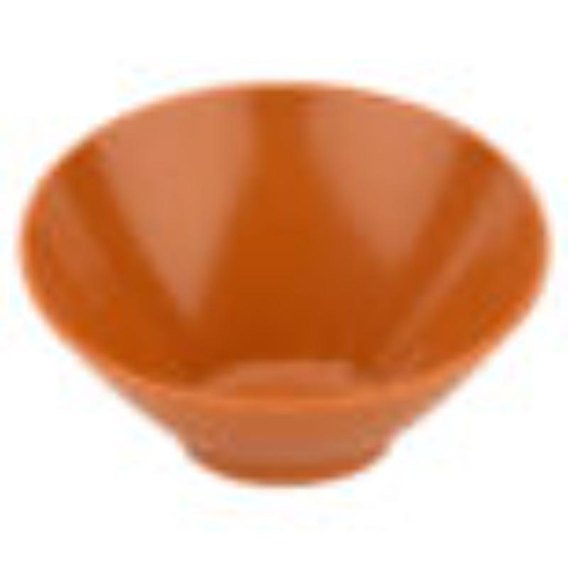 Picture of Winco B-792-PK 24 oz - 1.3 qt. Rim-Full - 9.25 in. Cascading Bowl, 4.75 in. Deep - Pumpkin