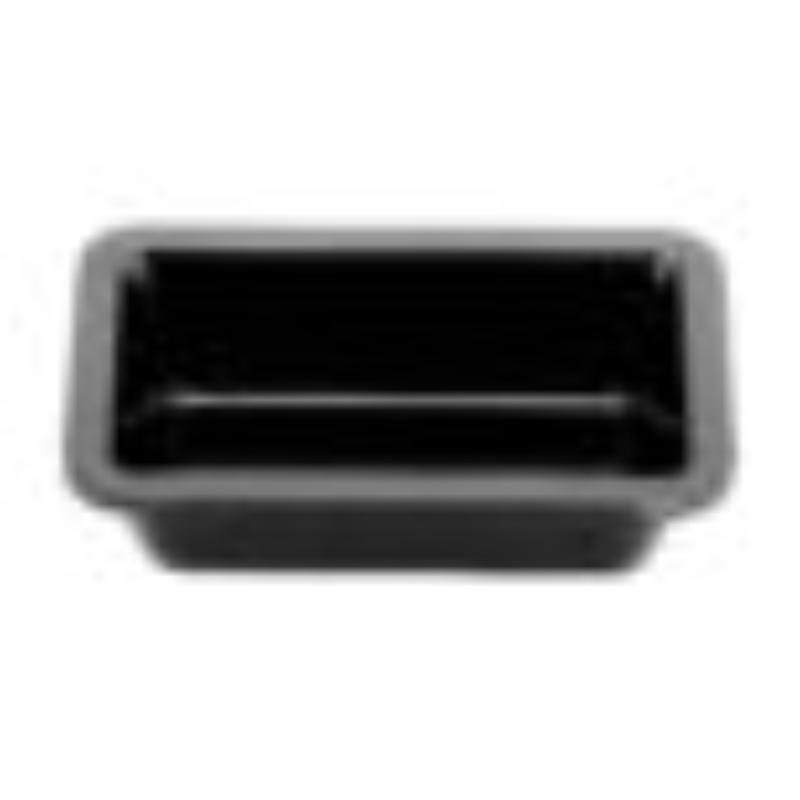 Picture of Winco ML-123-BK 4 oz - 5 oz Rim-Full, 3 x 4.75 in. Side Dish, 1.25 in. Deep - Black