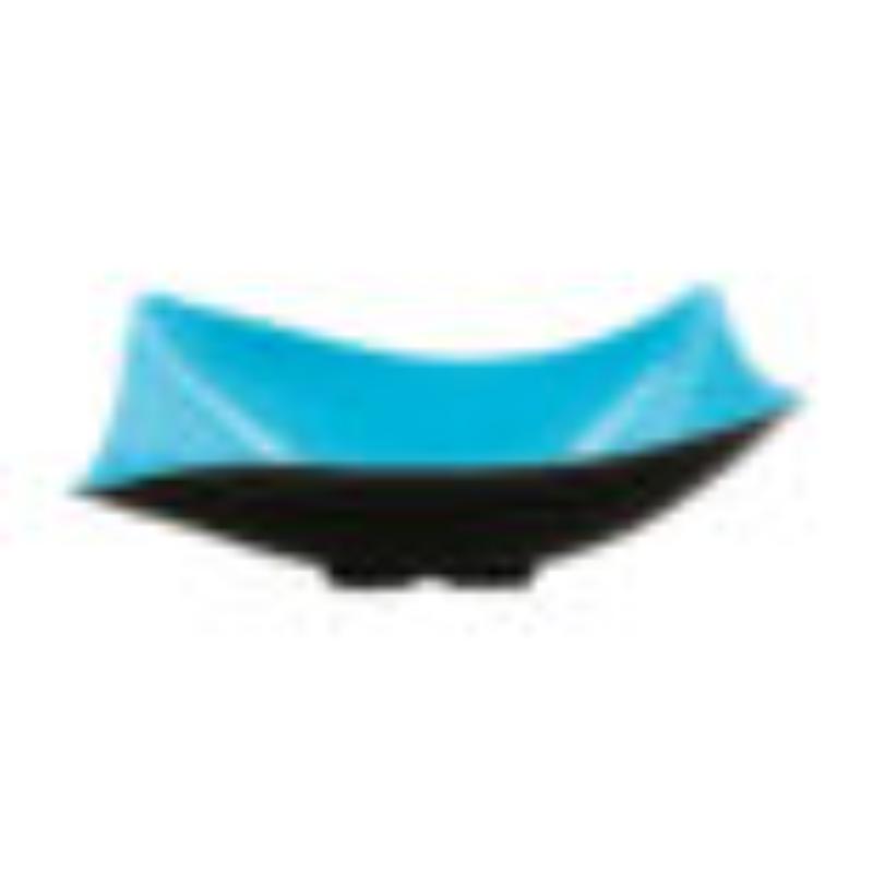 Picture of Winco ML-220-BL-BK 4 qt. - 4 qt. Rim-Full - 10.5 x 16.25 in. Flare Bowl, 6 in. Deep - Blue & Black