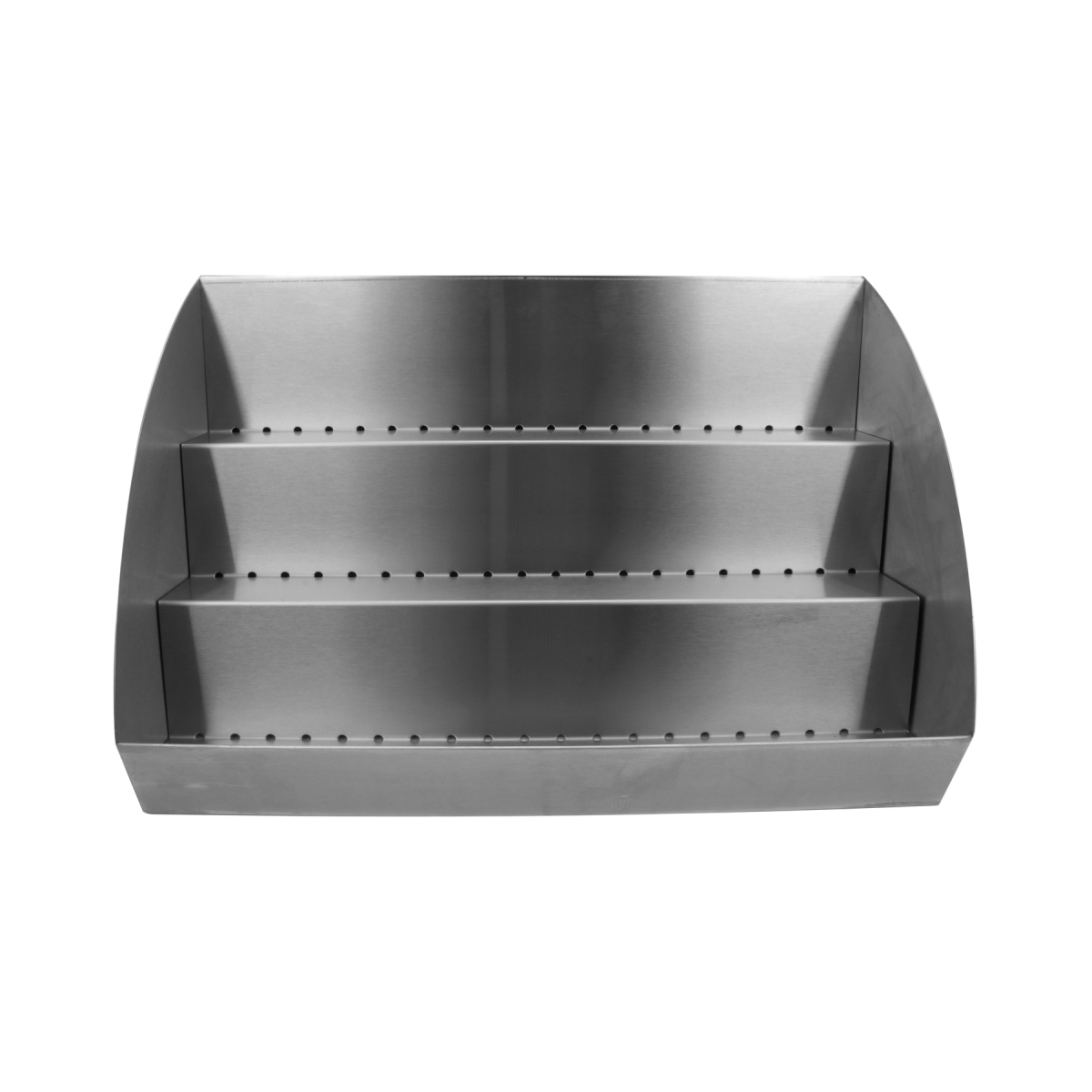 Picture of Winco ST11722001 Strata Beverage Station Top, 21.25 x 9.5 x 13.125 in., Stainless Steel, Requires ST11602112 - G.E.T. Strata Buffet System ST11722001