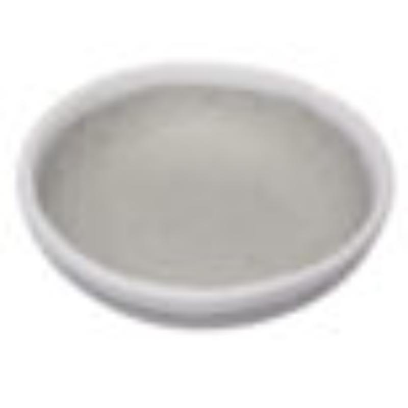 Picture of Winco B-35-DVG 2.5 oz Dove Grey Melamine Ramekin, Small Round Side Dish Sauce Cup - 3 oz Rim-Full, 3.5 in. Top Dia., 1 in. Deep, G.E.T. Pottery Market Glazed