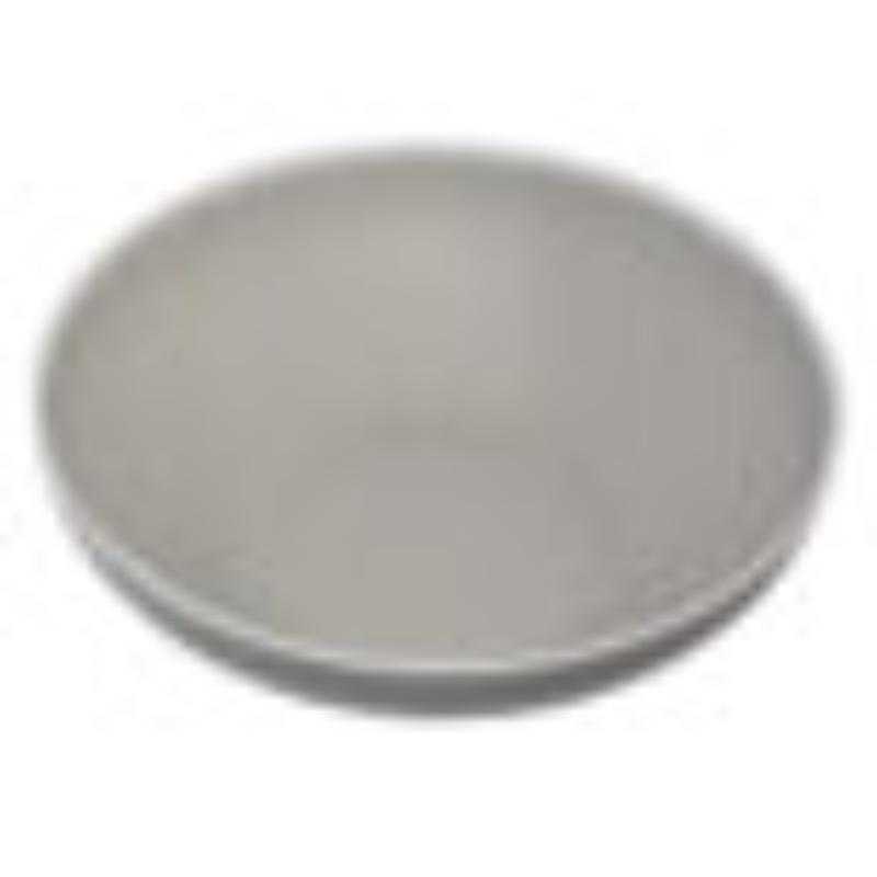 Picture of Winco B-330-DVG 5.5 qt. Dove Grey Melamine Large Display Bowl - 6 qt. Rim-Full - 13.5 in. Top Dia., 3.75 in. Deep, G.E.T. Pottery Market Glazed
