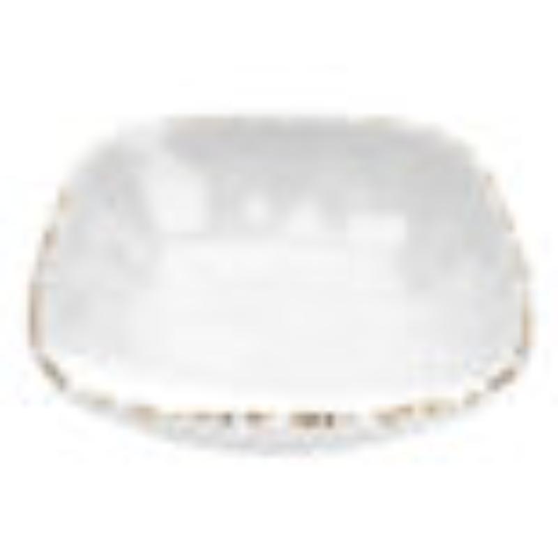 Picture of Winco SB-14-UM 14 oz Melamine Square Soup, Salad or Pasta Nappie Bowl - 14.5 oz Rim-Full, 6 in. Top Dia., 1.5 in. Deep, G.E.T. Urban Mill