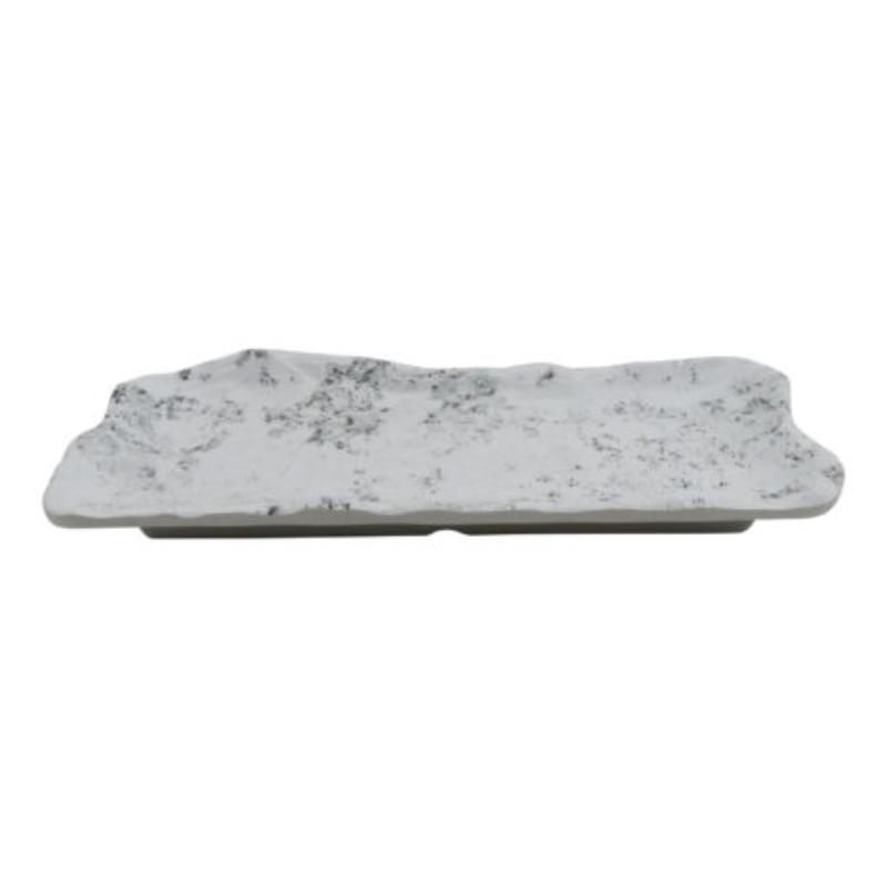 Picture of Winco 15005101006 9.1 in. Endure Pebble Oblong Melamine Plate - Small - 9.1 x 4.3 x 1 in., G.E.T., Cheforward