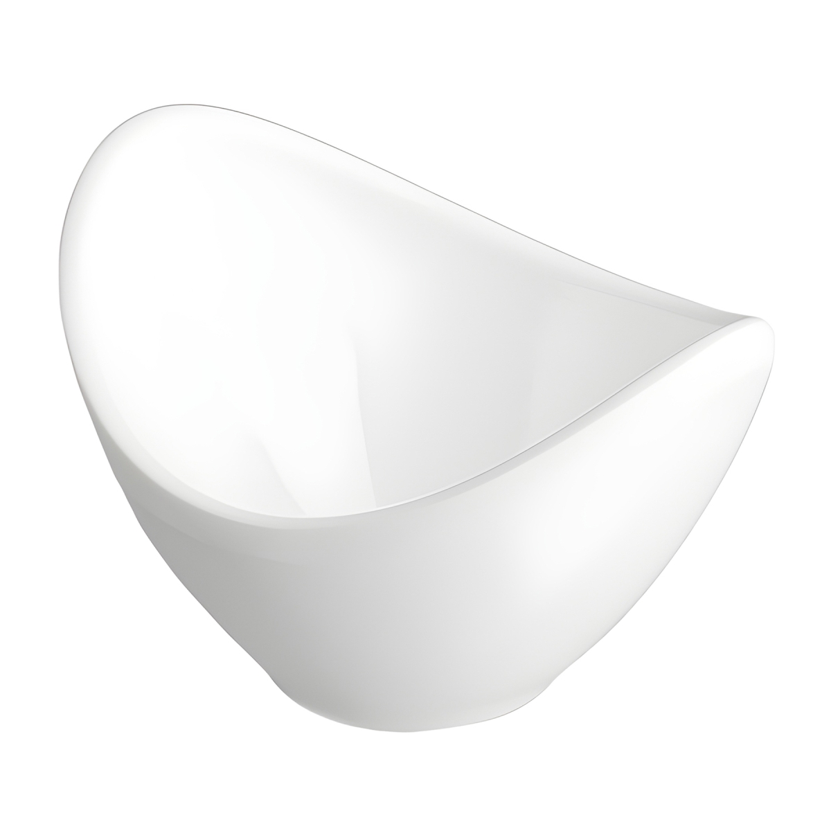 Picture of Winco ACT500 3.4 oz Accent White Oval Melamine Ramekin, 4.31 x 2.44 x 1.75 in. - G.E.T, Cheforward - Each 144