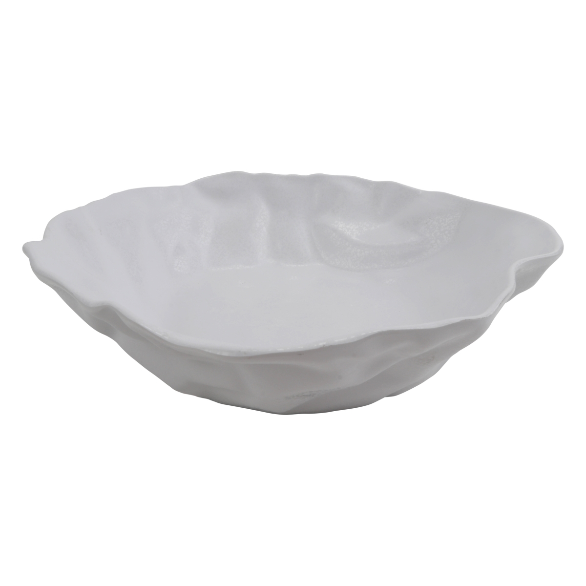 Picture of Winco RNX211 287.45 oz Rainex Showered White Buffet Melamine Bowl - 2XL - 18 x 18 x 4.13 in. - G.E.T, Cheforward - Each 4