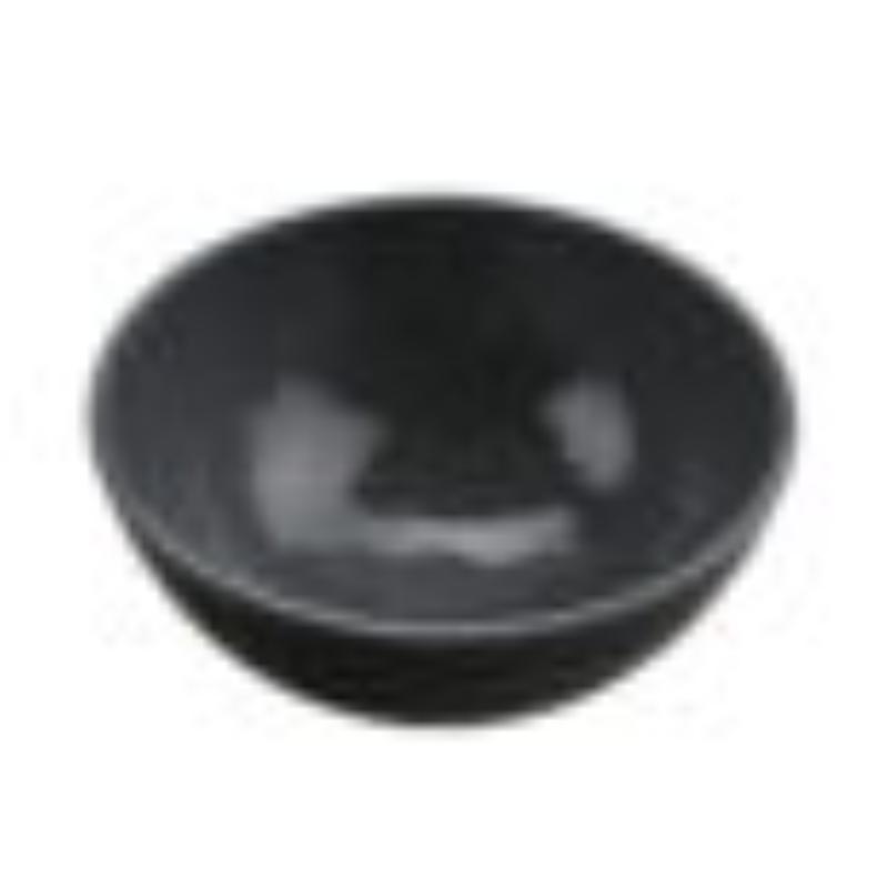 Picture of Winco RB-70-GRS-BKM 7 in. Ramen 32 oz Melamine Bowl, Glossy Grey Inside & Black Matte Outside, G.E.T. Roca