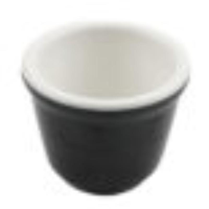 Picture of Winco 40100-TOH-BK 5 oz Energize White & Black Melamine Ramekin, 3.25 x 3.25 x 2.5 in., G.E.T., Cheforward