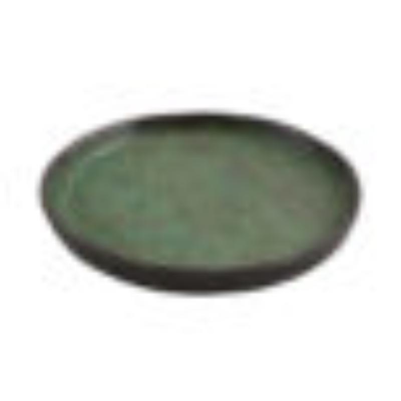 Picture of Winco 20013-SP 6 in. Savor Spruce Round Melamine Plate, 6 x 6 x 0.75 in., G.E.T., Cheforward