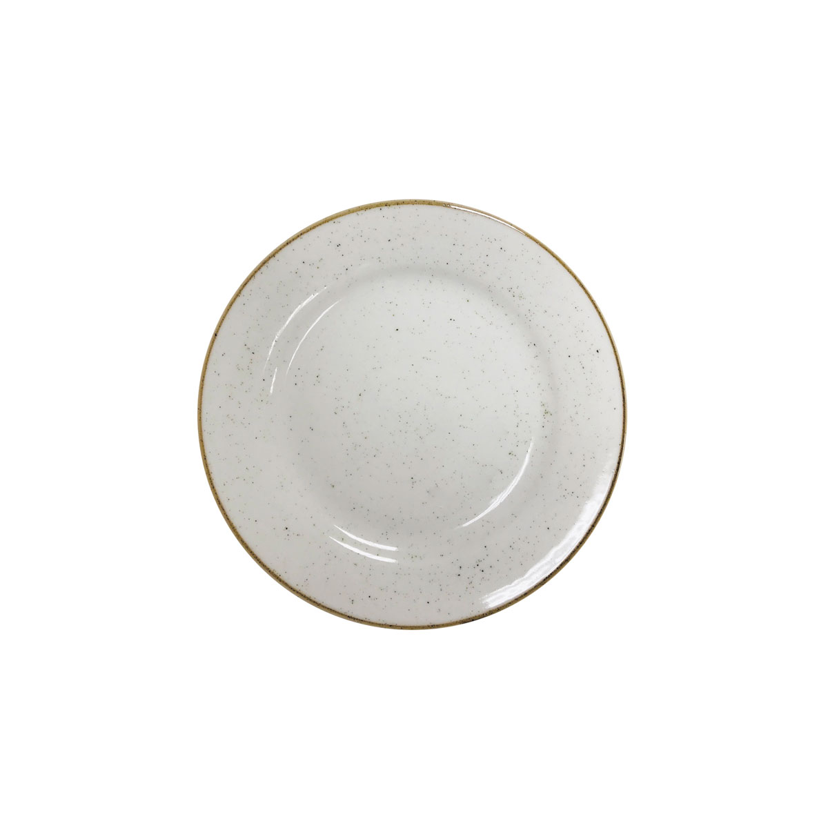 Picture of Winco PA1605902024 8 in. Rolled Edge Plate, Blue Artisan, Beige Artisan - 2 Dozen