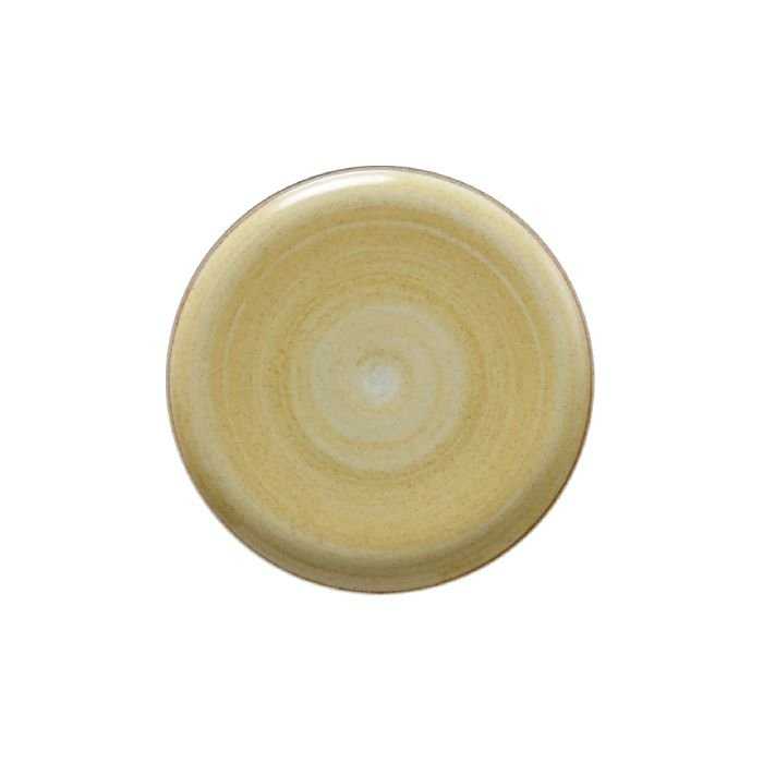 Picture of Winco PA1617711724 7 in. Coupe Plate, Mustard Artisan - 2 Dozen