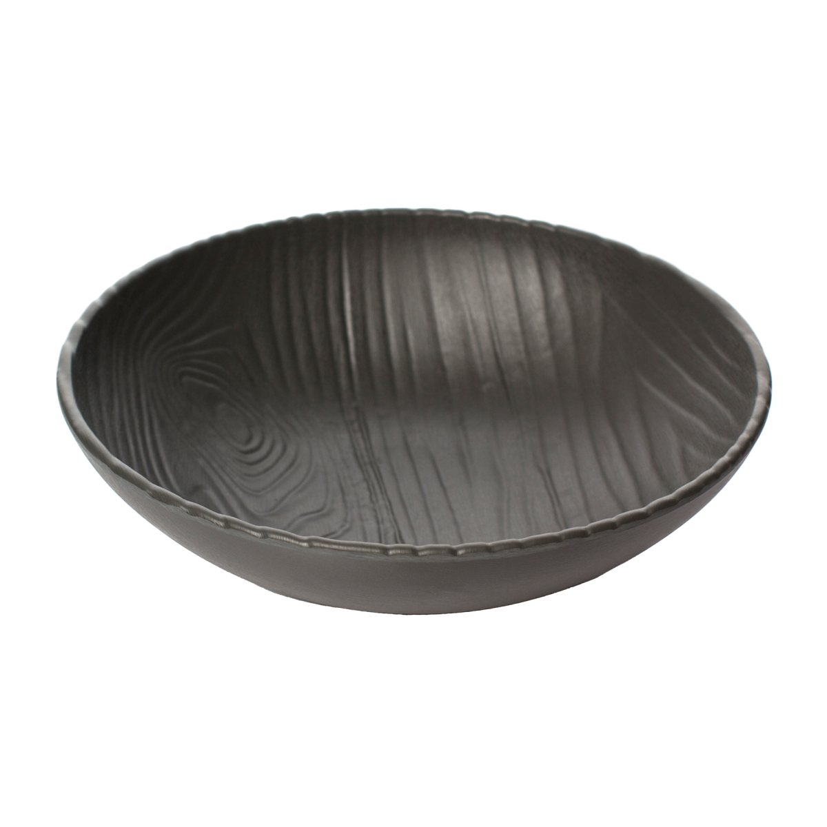 Picture of Winco 15003345023 72 oz Sustain Smoke Round Melamine Bowl, 10 x 10 x 3.75 in. - G.E.T, Cheforward - Each 12