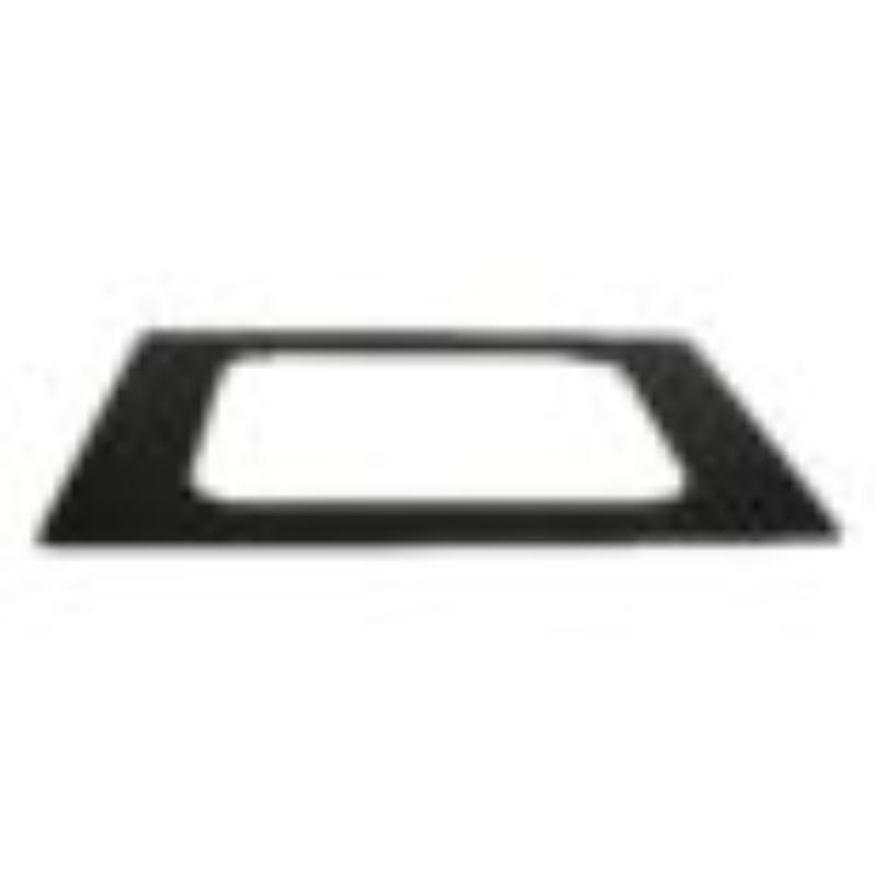 Picture of Winco T0B017-1-ABK Black Aluminum Tile 21.575 x 13.228 in. 1 Cut Outs for CA-017- Fits CA-017Ring, G.E.T., Heiss