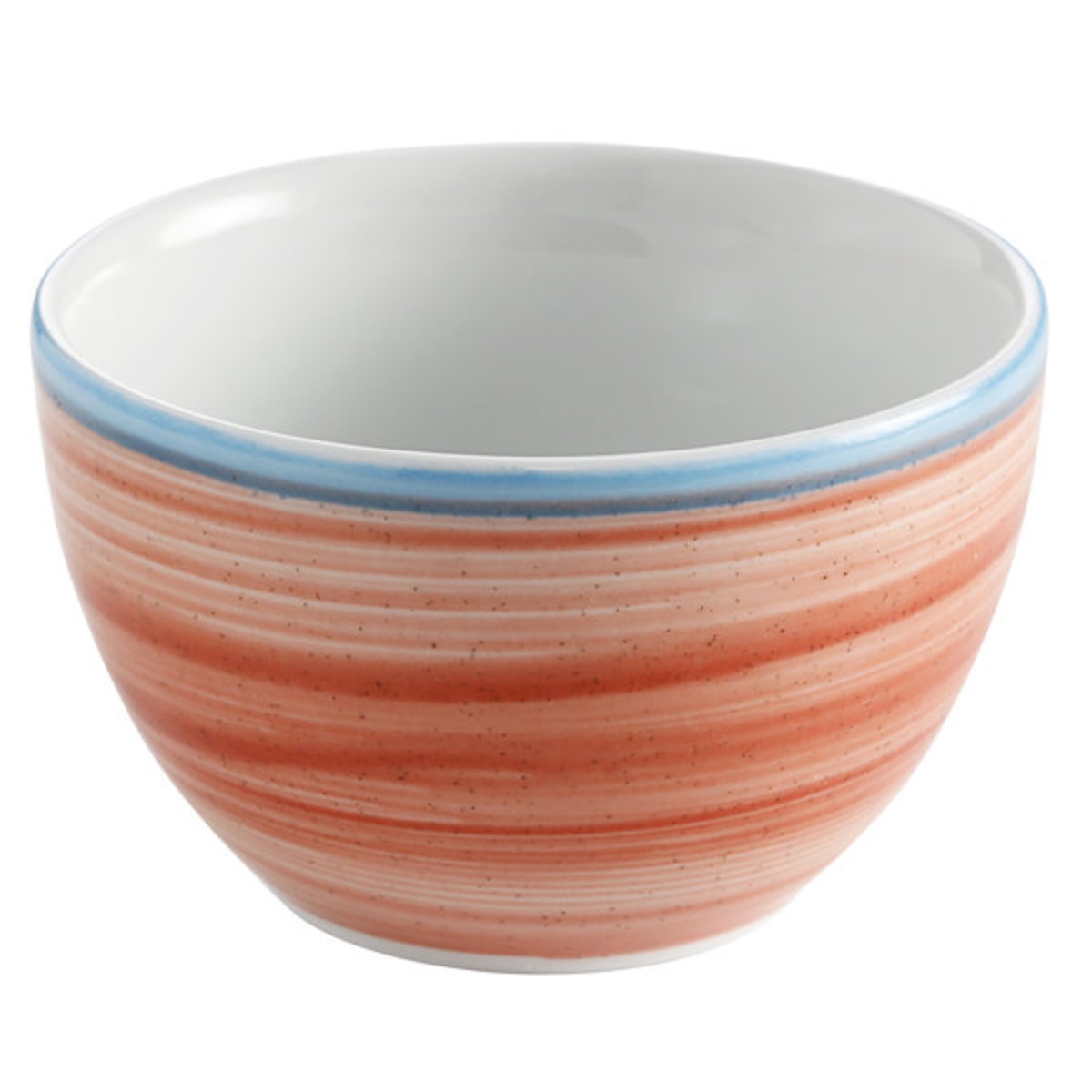 Picture of Winco PA1602904524 8.8 oz Coral Porcelain Bouillon Cup, 4 in. Dia., Corona Calypso - 2 Dozen