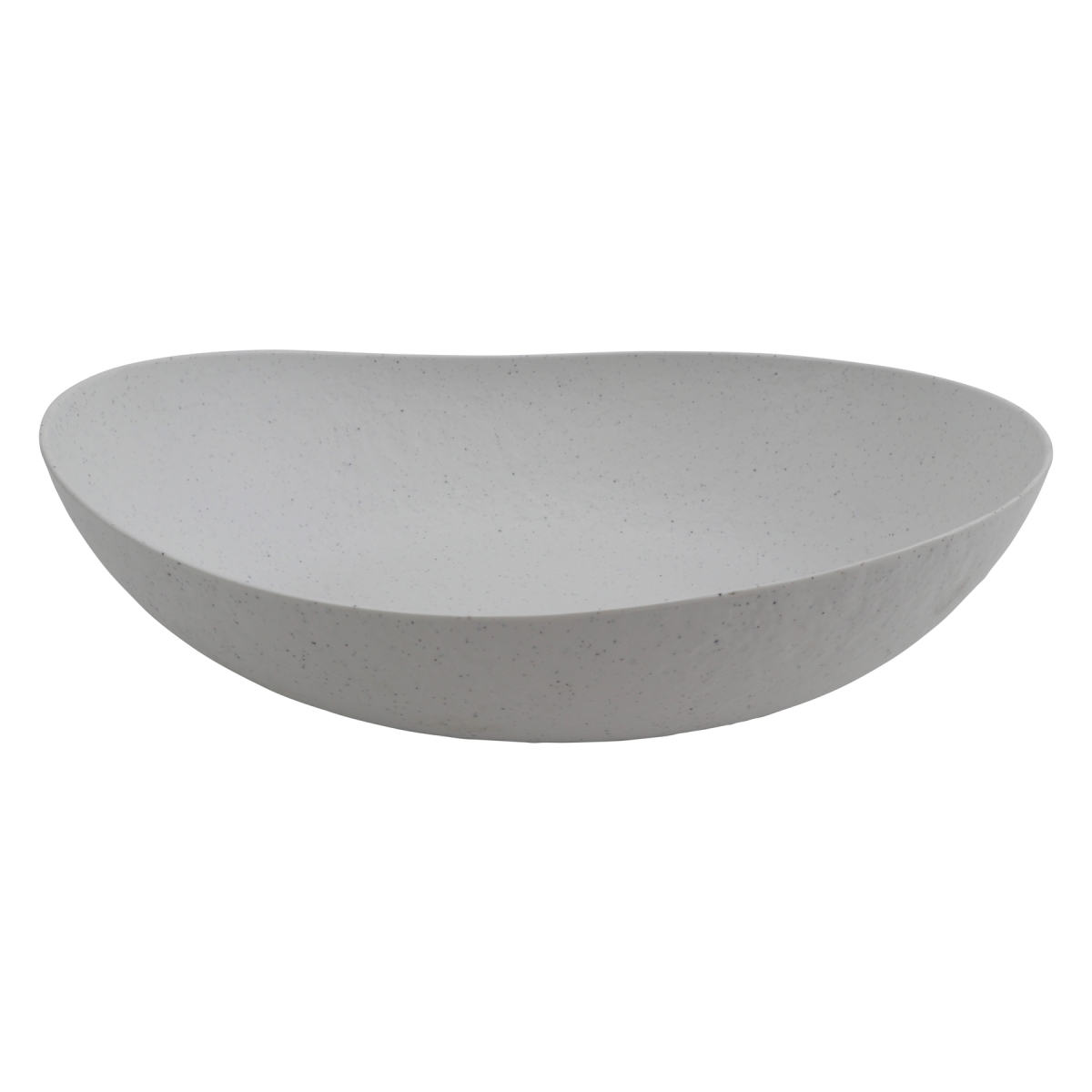 Picture of Winco ERG102 314.5 oz Emerge Stone Natural Melamine Buffet Bowl, 17.7 x 13.6 x 5.12 in. - G.E.T, Cheforward - Each 6