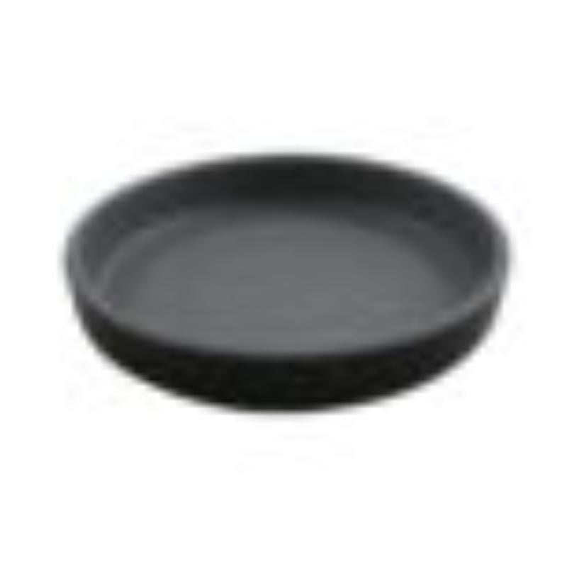 Picture of Winco RP-5-GRM-BKM 5 in. Round Melamine Dinner Plate, Grey Matte Inside & Black Matte Outside, G.E.T. Roca