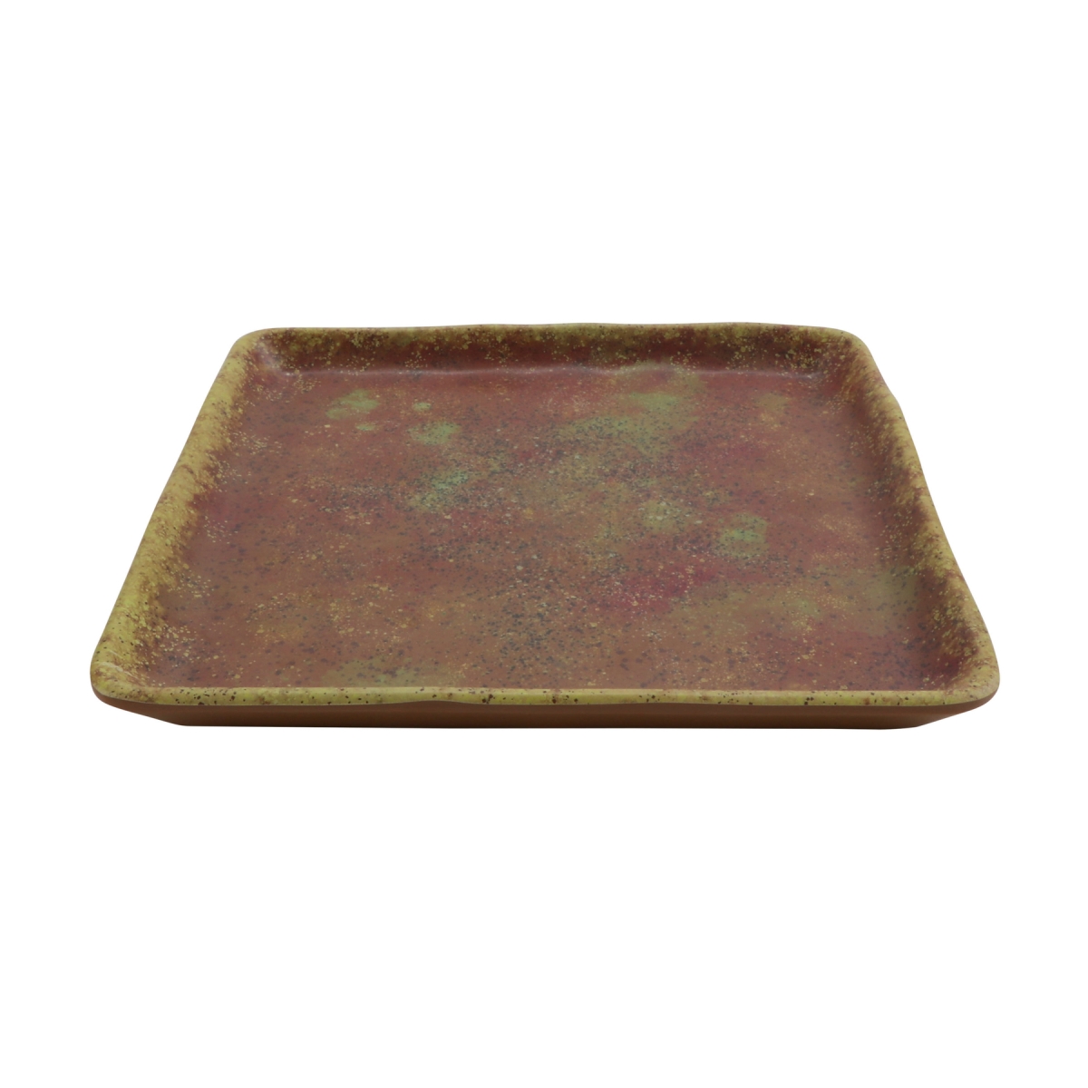 Picture of Winco 20031-CAI 6 in. Savor Clay Azula Iris Square Melamine Plate, 6 x 6 x 0.56 in. - G.E.T, Cheforward - Each 24