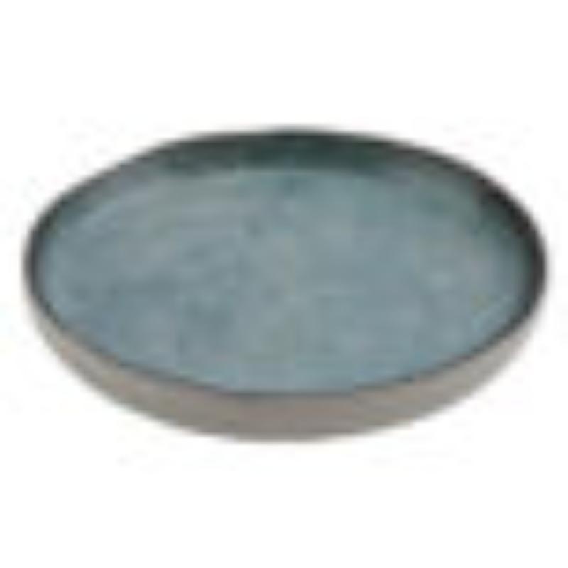 Picture of Winco 20038-REB 4 in. Savor Robin Egg Blue Round Melamine Plate, 4 x 4 x 0.56 in., G.E.T., Cheforward