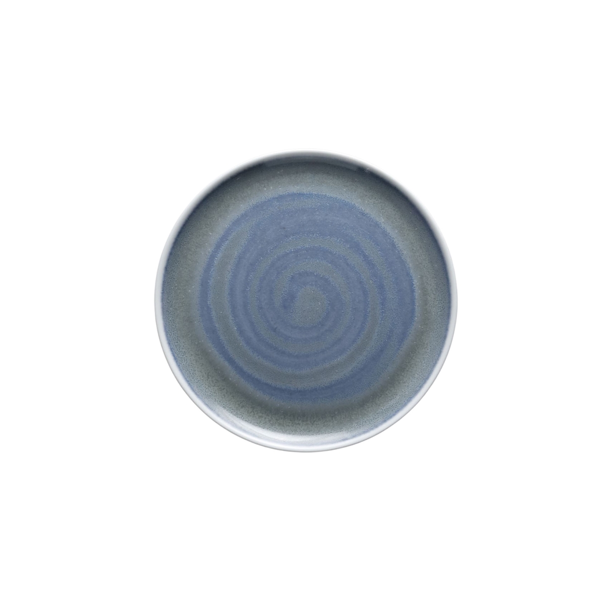 Picture of Winco PA1002711712 Coupe Plate - 7 in., Aqua Artic, 7 x 7 x 0.7 in. - G.E.T, Corona - 1 Dozen