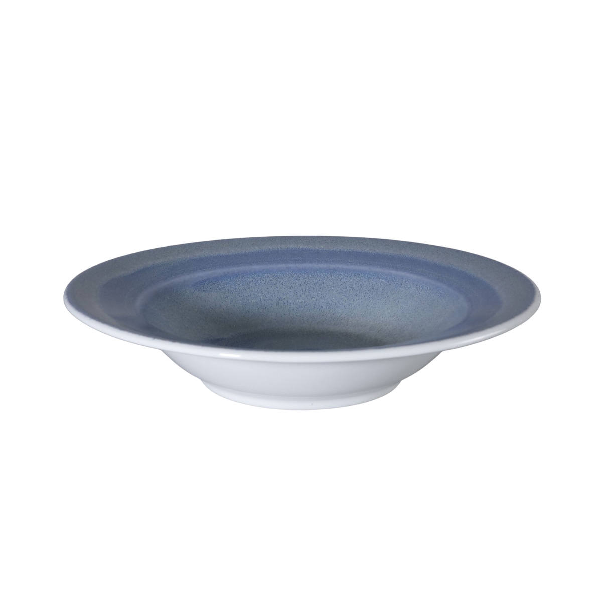 Picture of Winco PA1002903712 Rimmed Bowl - 9.75 in., Aqua Artic, 9.8 x 9.8 x 2.1 in. - G.E.T, Corona - 1 Dozen